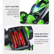 RC Stunt Car Children Double Sided Flip 2.4G Remote Control 360 Deree Rotation Off Road Drift RC Car Gifts For Kids Adults Boys